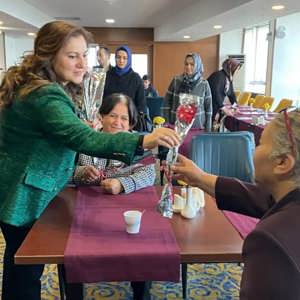 8 Mart Dünya Kadınlar Gününde İlimizde Misafir Ettiğimiz Afetzede Kadınlarla Kahvaltıda Buluşuldu - fotoğraf 2