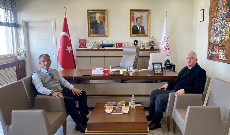 Giresun Güce Belediye Başkanı Aytekin BODUROĞLU İl Müdürümüz Mustafa MODAOĞLU’nu Ziyaret Etti.