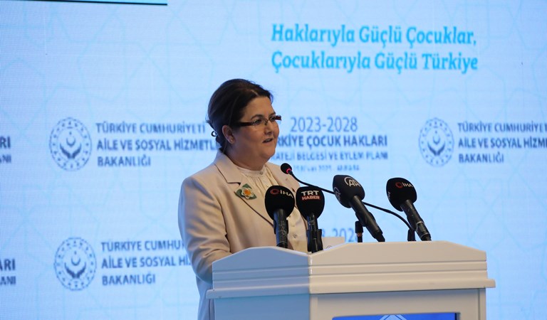 Bakanımız Derya Yanık "Türkiye Çocuk Hakları Strateji Belgesi ve Eylem Planı Tanıtım Toplantısı"na Katıldı