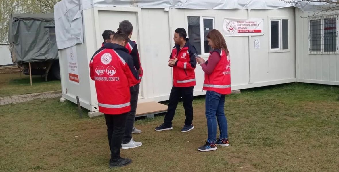 Psikososyal Destek Ekiplerimiz ile Deprem Bölgelerindeyiz