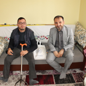 Engelli Sefa Yiğit’e Ziyarette Bulunuldu - fotoğraf 1