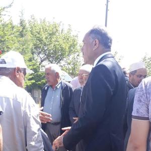 İl Müdürümüz Halit Açar şehidimizin vefat eden babasının cenaze törenine katıldı. - fotoğraf 2