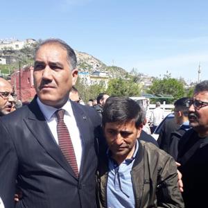 İl Müdürümüz Halit Açar şehidimizin vefat eden babasının cenaze törenine katıldı. - fotoğraf 1