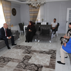 İl Müdürümüz Tekin Balcı, Çakır Ailesini Ziyaret Etti - fotoğraf 1