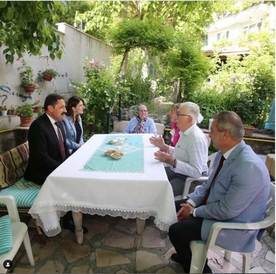 Gökçek - Bahriye APAK çiftini ziyaret 