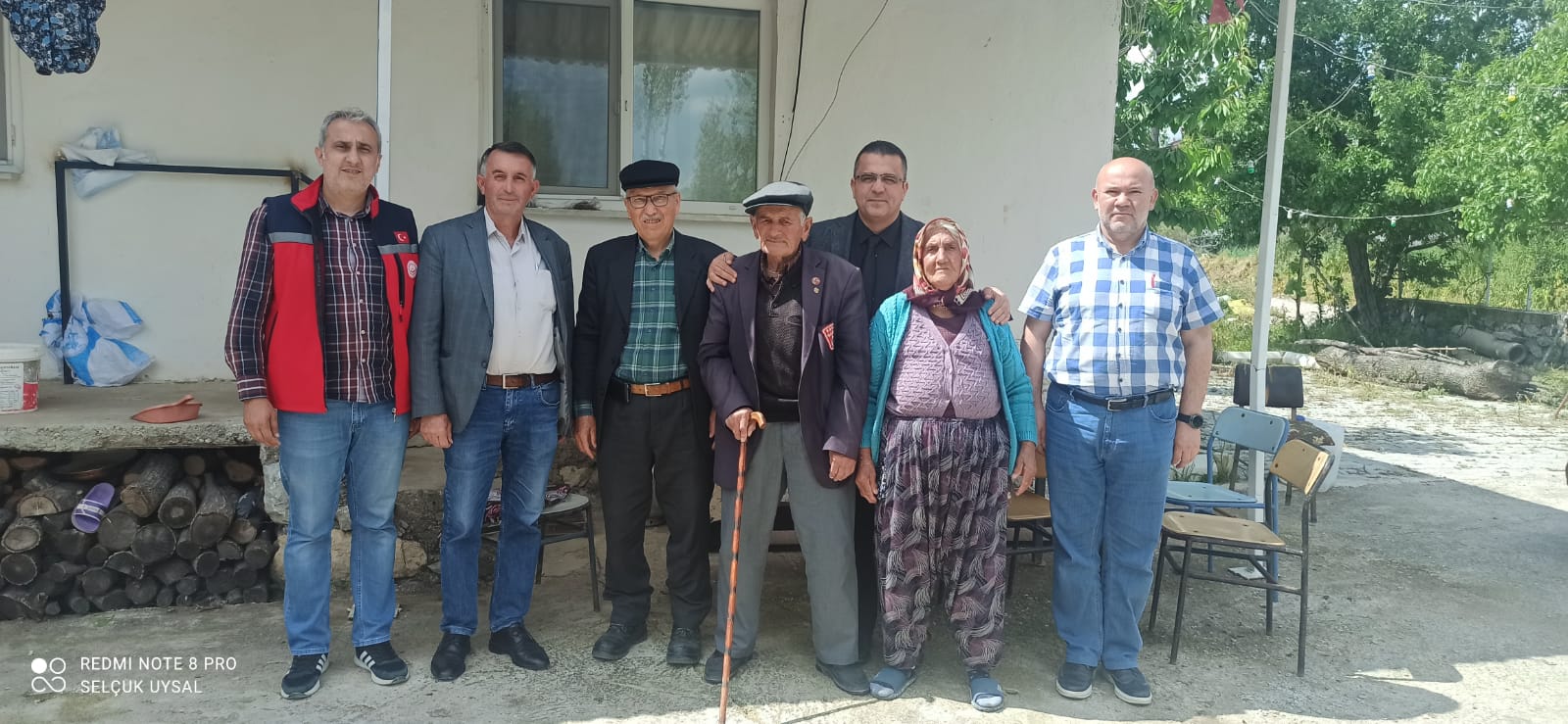 Kore Gazimiz Halil KANAR'ı evinde ziyaret ettik.