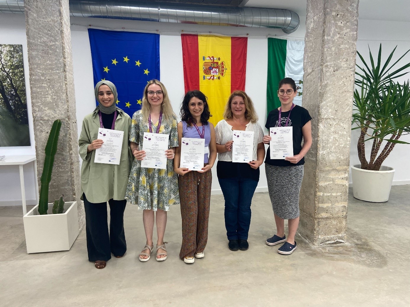 "Dijital Dünyada Daha Güçlü Kadınlar" Projesinin Eğitimi İspanya’da Gerçekleşti