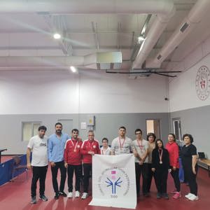 Özel Sporcumuz Masa Tenisi İl Şampiyonasında Altın Madalya Kazandı - fotoğraf 1