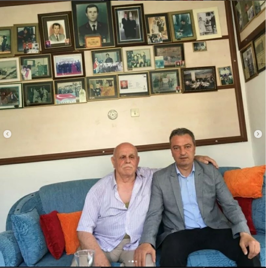Babalar günü vesilesiyle şehidimiz Ali BİLGİÇ'İN kıymetli babasını ziyaret