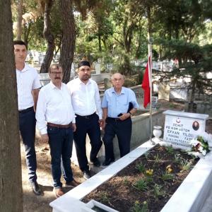 15 Temmuz Demokrasi ve Milli Birlik Günü Kapsamında  Şehitlerimizin Kabirleri Ziyaret Edildi - fotoğraf 8