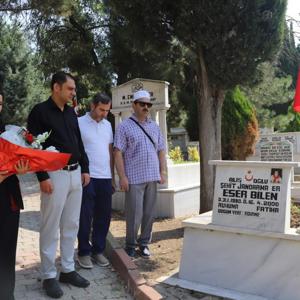 15 Temmuz Demokrasi ve Milli Birlik Günü Kapsamında  Şehitlerimizin Kabirleri Ziyaret Edildi - fotoğraf 10