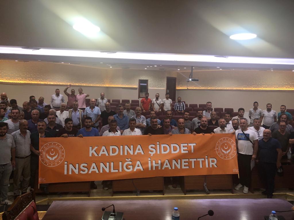 Minibüs Ve Taksi Şoförlerine “Kadına Yönelik Şiddetle Mücadele” Semineri Verildi.