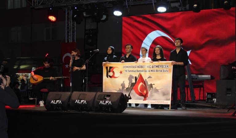 15 Temmuz Milli Birlik ve Demokrasi Bayramı Yapılan Çeşitli Etkinliklerle Kutlandı