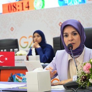 Aile ve Sosyal Hizmetler Bakanımız Sayın Mahinur Özdemir Göktaş, G20 Kadınların Güçlendirilmesine Dair Bakanlar Konferansı'na Katıldı - fotoğraf 1