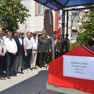 Kıbrıs Gazimiz Kazım PAJO’yu Ebediyete Uğurladık - fotoğraf 1