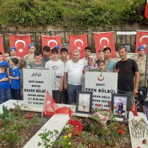  Trabzon Çocuk Evleri Sitesi Çocukları Şehidini Unutmadı - fotoğraf 2