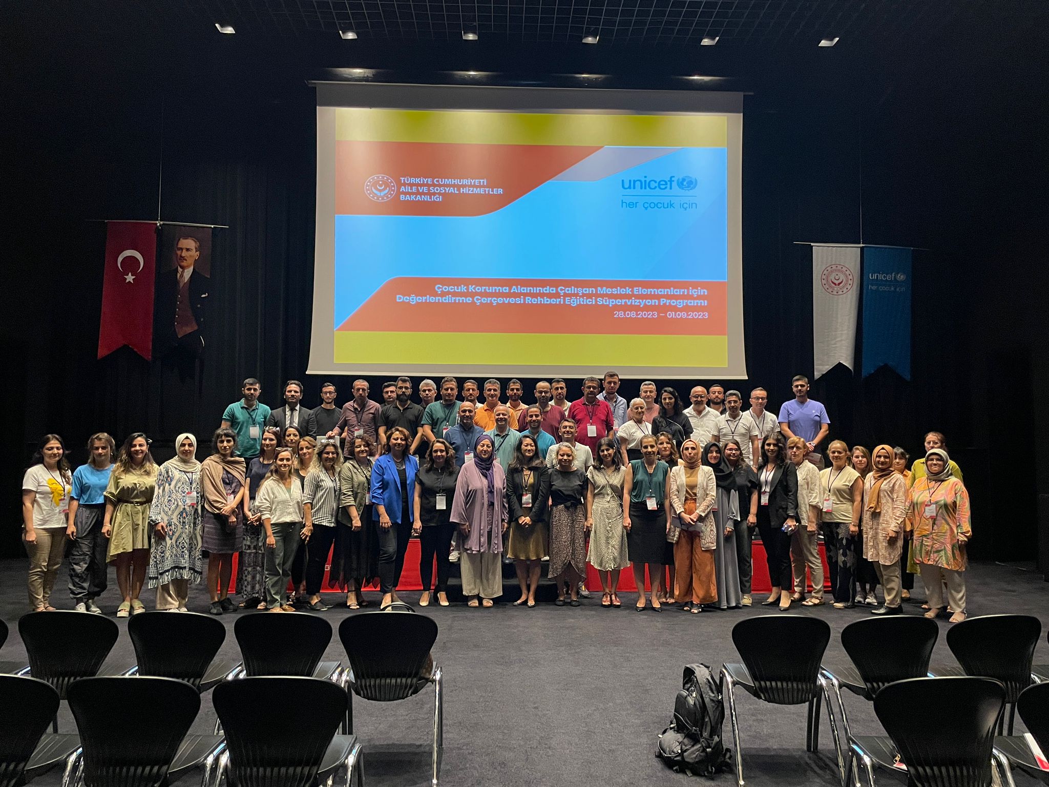 Çocuk Koruma Alanında Çalışan Meslek Elemanları İçin Değerlendirme Çerçevesi Rehberi Eğitici Süpervizyon Programlarının Üçüncüsü Başladı