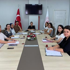 Şube Müdürümüz Şirin TARGAN ÇALIŞ başkanlığında '' Çocuk ve Ergen Psiko Sosyal Destek Merkezi '' nde görevli psikologlar ile toplantı gerçekleştirildi - fotoğraf 1