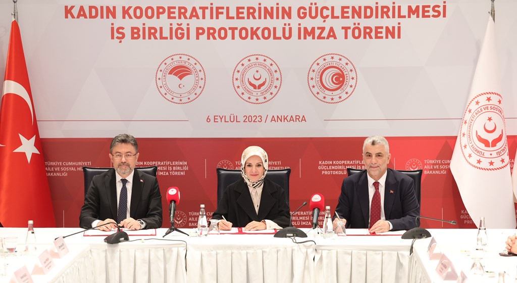 “Kadın Kooperatiflerinin Güçlendirilmesi İş birliği Protokolü” Yenilenerek 5 Yıl Daha Uzatıld