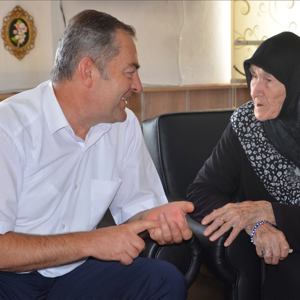 91 Yaşındaki Gazi Kızından İl Müdürlüğümüze Ziyaret - fotoğraf 2