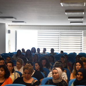 #MersinŞÖNİM, Mersin İş Kurumu (İŞKUR) İl Müdürlüğü kadın personellerine ''Kadına Yönelik Şiddetle Mücadele ve Erken Yaşta Zorla Evlilik'' eğitimlerini düzenledi. - fotoğraf 1
