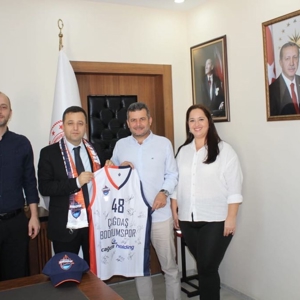 Çağdaş Bodrumspor Kulübü'nden İl Müdürümüze ziyaret - fotoğraf 1