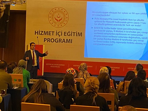 Sosyal ve Ekonomik Destek (SED) Hizmetlerinde Görevli Personele, Teftişlerde Dikkat Edilmesi Gereken Hususlarla ilgili Eğitim Verildi.