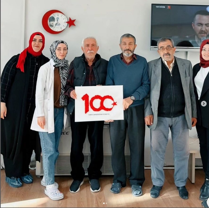 Huzurevimizden 100. Yıl Amblem Çalışması 