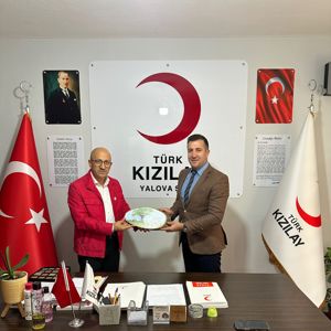 İl Müdürümüz Arif LAÇİN Türk Kızılayı Yalova Şube Başkanı Selvet DUMAN’ı Ziyaret Etti - fotoğraf 1