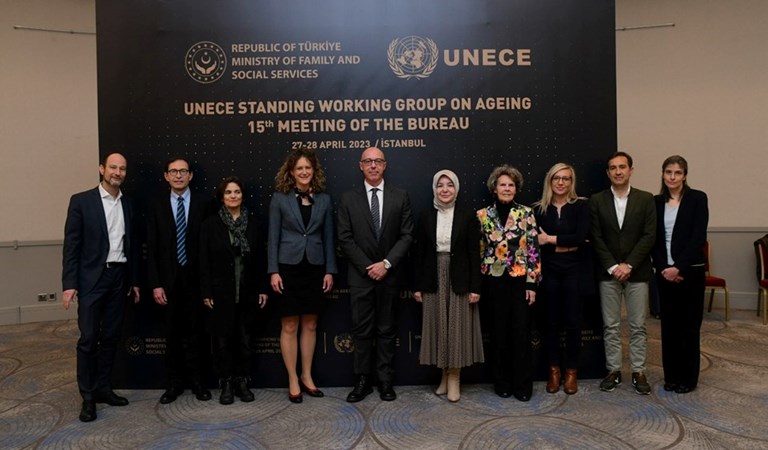 The 15th Meeting of the Bureau of the Standing Working Group on Ageing (SWGA) of the UN Economic Commission for Europe was hosted by the Republic of Türkiye