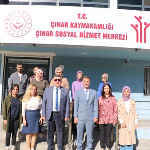 İl Müdürümüz Sn. Muzaffer AKÇAM'dan Çınar Sosyal Hizmet Merkezimize Ziyaret - fotoğraf 1