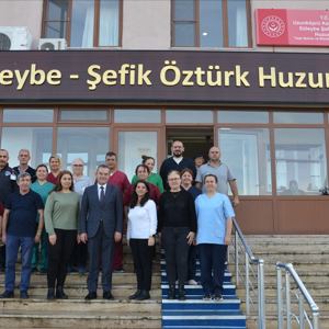 İl Müdürümüz Bilgin ÖZBAŞ’tan, Uzunköprü Süleybe Şefik Öztürk Huzurevine Veda Ziyareti - fotoğraf 1
