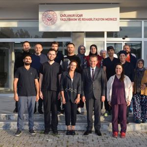 İl Müdürümüz Bilgin ÖZBAŞ’tan, Uzunköprü Çağlanur UÇAR Yaşlı Bakım ve Rehabilitasyon Merkezi Müdürlüğüne Veda Ziyareti - fotoğraf 1