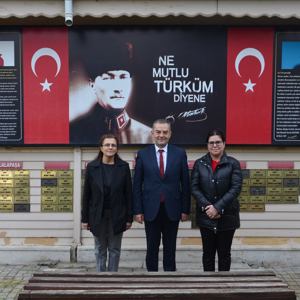 İl Müdürümüz Bilgin ÖZBAŞ’tan, Şehit Aileleri Derneğine Veda Ziyareti - fotoğraf 1