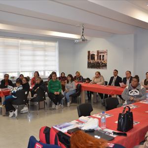 “25 Kasım Kadına Yönelik Şiddette Karşı Uluslararası Mücadele Günü” Kapsamında “Şiddet ile Mücadele Eğitimi” Gerçekleştirildi - fotoğraf 1