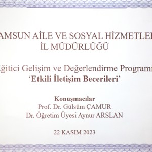 Etkili İletişim Becerileri Eğitimi Düzenlendi - fotoğraf 11