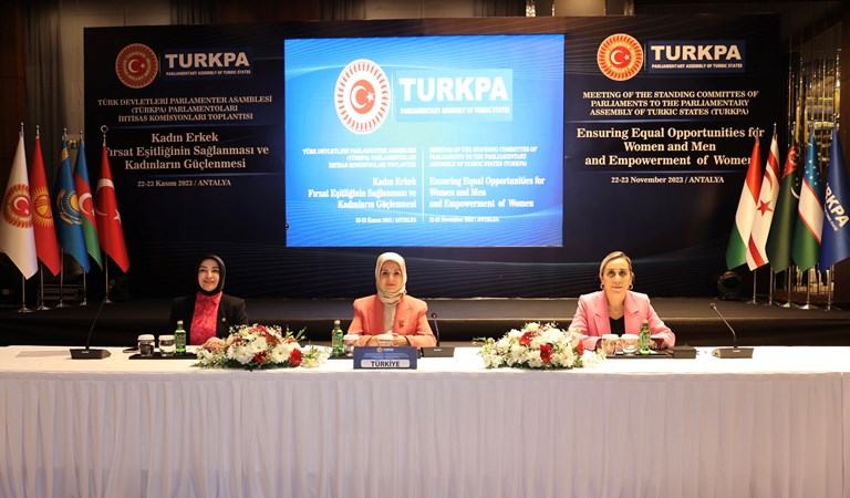 Bakanımız Göktaş, TÜRKPA "Kadın Erkek Fırsat Eşitliğinin Sağlanması ve Kadınların Güçlenmesi" Konulu Toplantıya Katıldı