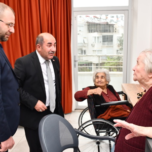 İl Müdürümüz Galip SÖKMEN  İl Müdürlüğümüze bağlı Antalya Huzurevi Yaşlı Bakım ve Rehabilitasyon Merkezi Müdürlüğünü ziyaret etti. - fotoğraf 6