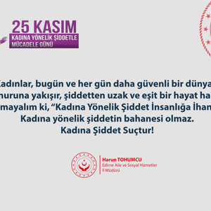 25 Kasım Kadına Yönelik Şiddete Karşı Uluslararası Mücadele Günü - fotoğraf 1