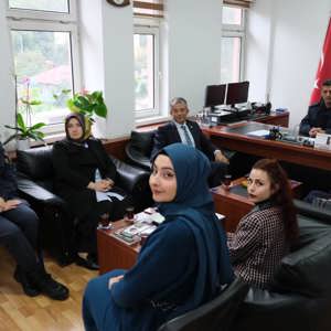 İl Müdürümüz Mustafa MODAOĞLU İlimizde İlk Kadın Karakol Komutanı Özlem MEMİŞ'i Ziyaret Etti - fotoğraf 2