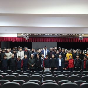 İl Müdürlüğümüz koordinasyonuyla gazilerimiz 20 Mayıs Vakfı Turgut Özal Anadolu Lisesi öğrencileriyle bir araya geldiler. - fotoğraf 1