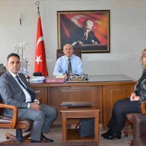İl Müdürümüz Harun TOHUMCU, Keşan Kaymakamı  Cemalettin YILMAZ’ı Ziyaret Etti - fotoğraf 1