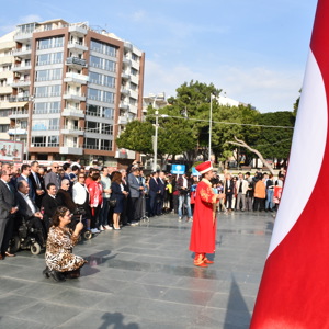 3 Aralık Dünya Engelliler Günü nedeniyle Çelenk Sunma töreni gerçekleştirildi. - fotoğraf 13