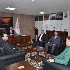 Sağlık-Sen Genel Merkezinden İl Müdürlüğümüze Ziyaret - fotoğraf 1