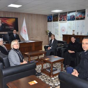 Şehit Aileleri Derneğinden İl Müdürlüğümüze Ziyaret - fotoğraf 1