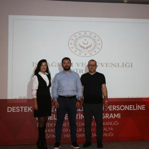 DESTEK HİZMETLERİ PERSONELİNE YÖNELİK İŞ SAĞLIĞI VE GÜVENLİĞİ EĞİTİMİ  - fotoğraf 1