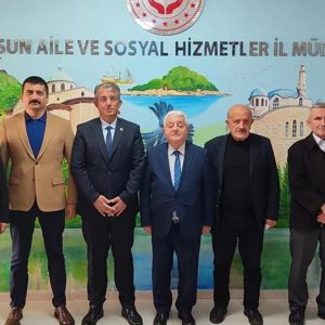 Milliyetçi Hareket Partisi İl Başkanı Abdullah Karaosmanoğlu ve il yönetim kurulu, il müdürümüz Mustafa MODAOĞLU'nu ziyaret etti - fotoğraf 1