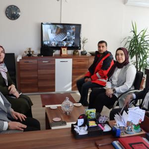 İL MÜDÜRÜMÜZ ŞİDDET ÖNLEME VE İZLEME MERKEZİ MÜDÜRLÜĞÜNÜ ZİYARET ETTİ - fotoğraf 1