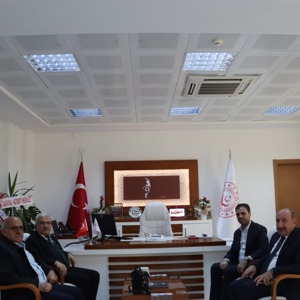 DEFTERDAR PALAOĞLU VE MAL MÜDÜRÜ ÖZDEMİRDEN HAYIRLI OLSUN ZİYARETİ - fotoğraf 1