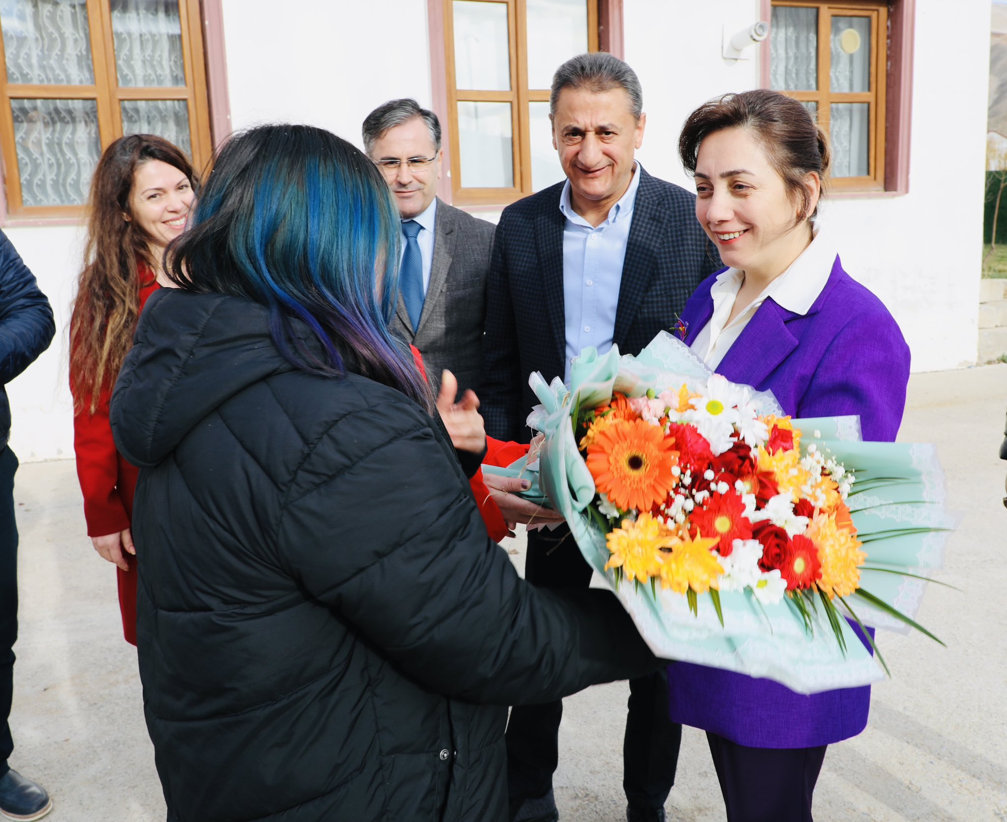 Valimiz Sayın Erol Karaömeroğlu, eşi Filiz Karaömeroğlu Hanımefendi çocuklarımızı ziyareti 